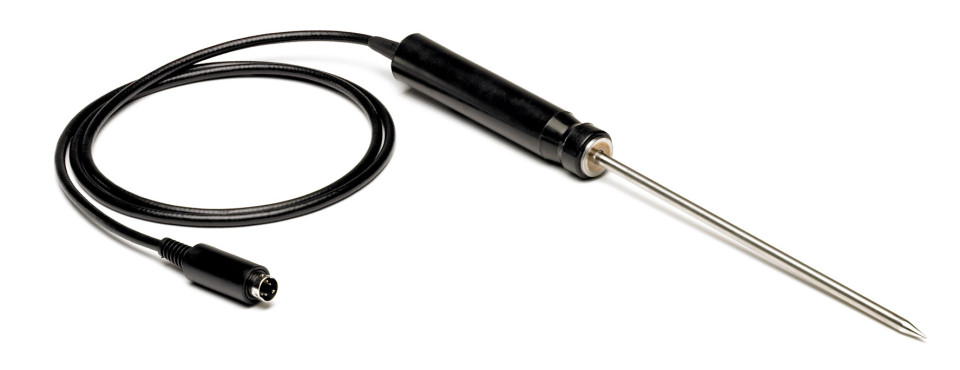 PT100 probe, heavy duty insertion, 1 m